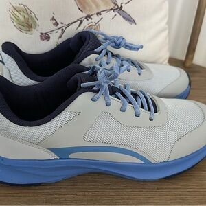 Two tone Blue Athletic Sneakers
